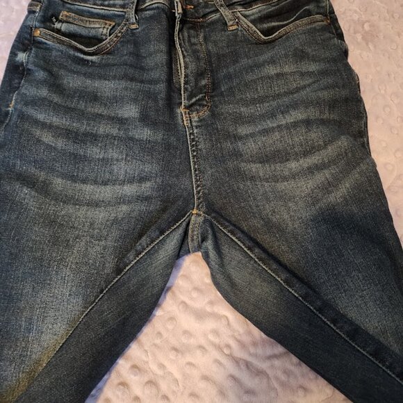 Judy Blue Dark Wash Skinny Fit Jeans - Picture 9 of 9